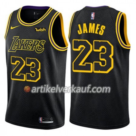 NBA Los Angeles Lakers Trikot LeBron James 23 Nike City Edition Swingman - Herren